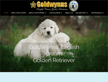 Tablet Screenshot of goldwynns.com